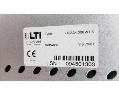 LUST LTI DRIVES / LTI MOTION CDA34.006.W1.5 AC- Servoantrieb, Servosteller, Servoumrichter, Se - Bild 6