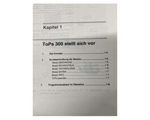 TRUMPF TC 500 R = TRUMATIC 500 Rotation Programmieranleitung, Handbuch für CNC Stanz Nibbe - Bild 3