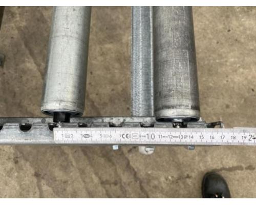 HARO 1000 x 460 mm Rollenbahn aus verzinktem Stahlprofil mit Metallro - Bild 3