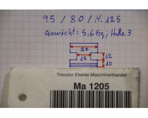 Wechselbacken von unbekannt – Breite 27 mm - Bild 7