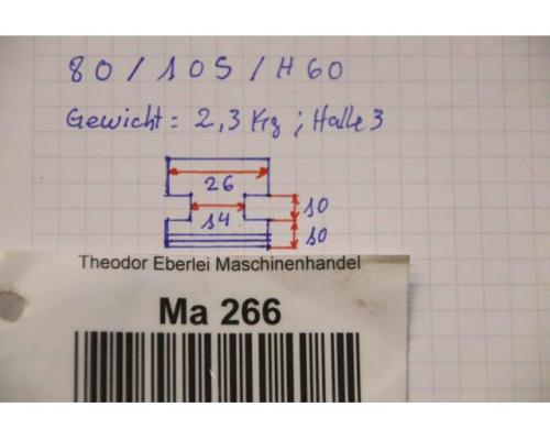 Wechselbacken Vierbackenfutter von unbekannt – Breite 26 mm - Bild 7