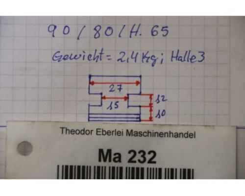 Wechselbacken von unbekannt – Breite 27 mm - Bild 14