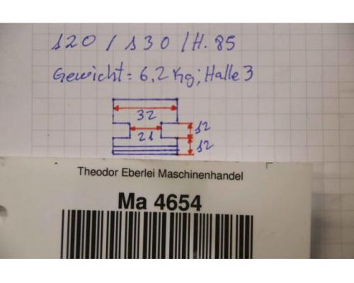 Wechselbacken Vierbackenfutter von unbekannt – Breite 32 mm - Bild 7