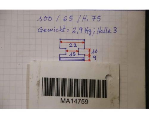 Wechselbacken von Forkardt – Breite 22 mm  schrägverzahnt - Bild 7