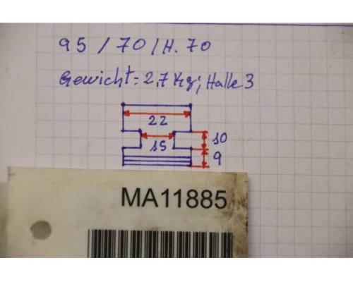 Wechselbacken von Forkardt – Breite 22 mm  schrägverzahnt - Bild 7