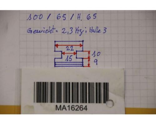 Wechselbacken von Forkardt – Breite 22 mm  schrägverzahnt - Bild 7