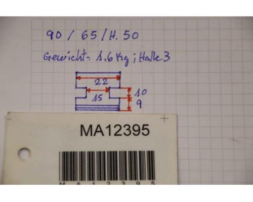 Wechselbacken von Forkardt – Breite 22 mm  schrägverzahnt - Bild 7