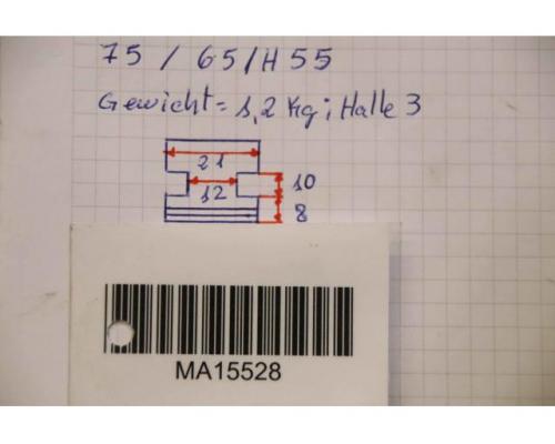 Wechselbacken von unbekannt – Breite 21 mm - Bild 7