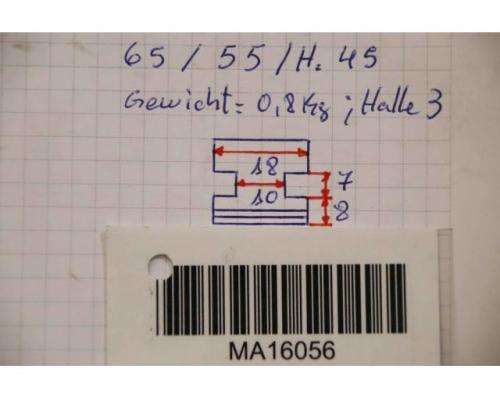 Wechselbacken von unbekannt – Breite 18 mm - Bild 7