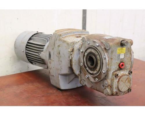 regelbarer Getriebemotor 2,2 kW 12-70 U/min von Stöber Loher – R47/VW3  ABCA-100LB-04C - Bild 2