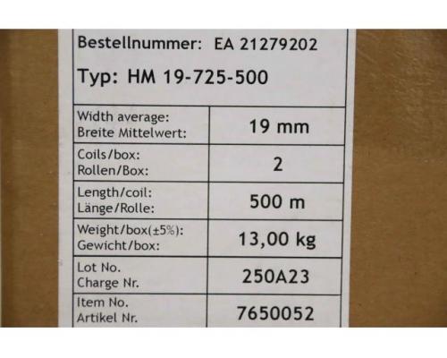 Kunststoff Umreifungsband 19 mm 2 Rollen von unbekannnt – HM 19-725-500 - Bild 5