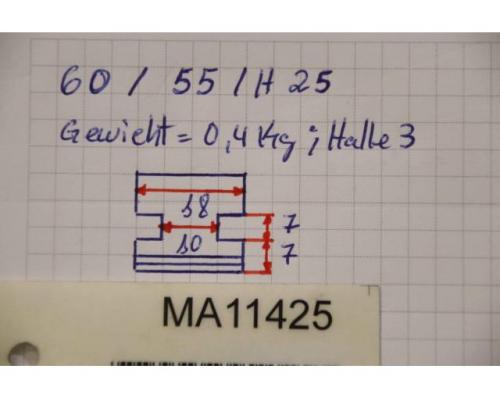 Wechselbacken Grundbacken von unbekannt – Breite 18 mm - Bild 7