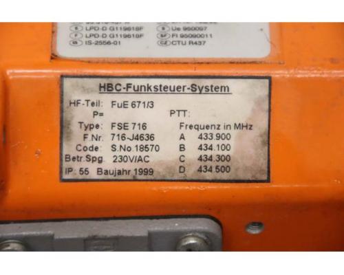 Funkfernsteuerung für Kranfernbedienung von HBC radiomatic – FuSt 671 - Bild 7