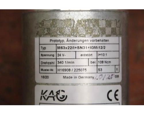 Gleichstrom Getriebemotor 340 U/min von Kählig – M63x22/I+SN31+IGMi12/2 - Bild 6