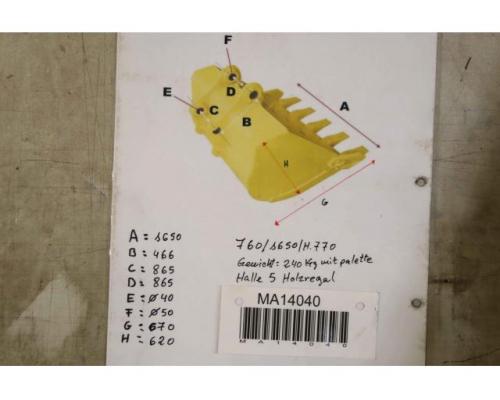 Radladerschaufel von Kramer – Breite 1650 mm - Bild 9