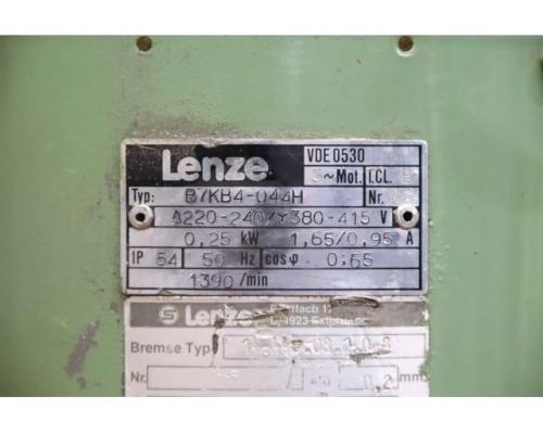 regelbarer Getriebemotor 0,25 kW  54 – 11 U/min von Lenze – 11.432.10.08.1  B7KB4-044H - Bild 5