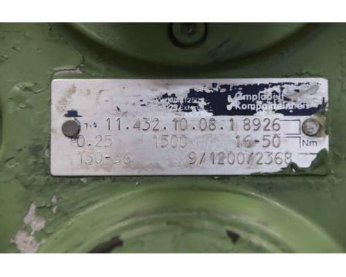 regelbarer Getriebemotor 0,25 kW  130-36 U/min von Lenze – 11.432.10.08.1  B7KB4-044H - Bild 7