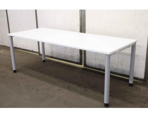 Schreibtisch höhenverstellbar von Palmberg – SYSTO·TEC  2000 x 800 mm - Bild 1