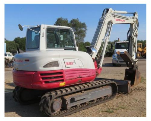 Takeuchi TB285 mini excavator - Bild 3