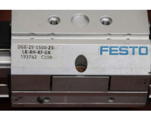 Linearantrieb Hublänge 1500 mm von Festo – DGE-25-1500-ZR-LK-RH-KF-GK  EMMS-AS-55-M-LS-TM - Bild 8