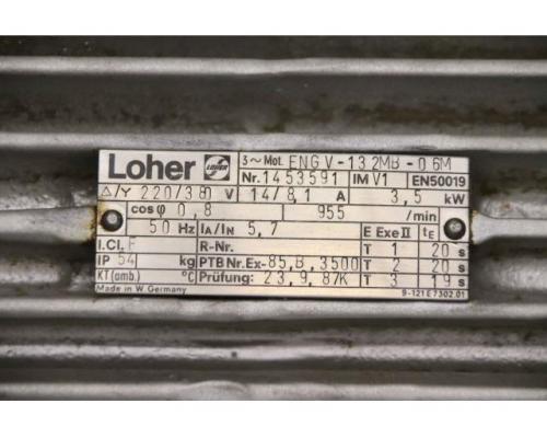 Staubabsauggebläse 3,5 kW von Loher – EX Geschützt Lüfter Ø 660 mm - Bild 7