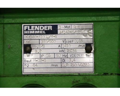 Getriebemotor 2,2 kW 64 U/min von Flender Himmel – KAD80-A100L/4-X - Bild 4