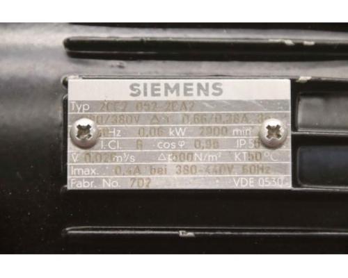 Druckgebläse 0,06 kW von Siemens – 2CF2 052-2EA2 - Bild 4