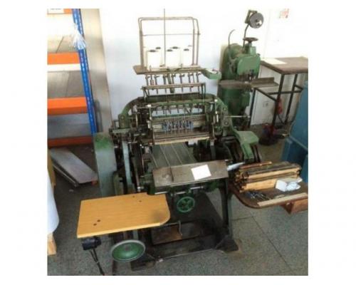 Brehmer 39 3/4-2 halbautomatische Buchblock-Fadenheftmaschine - Bild 1