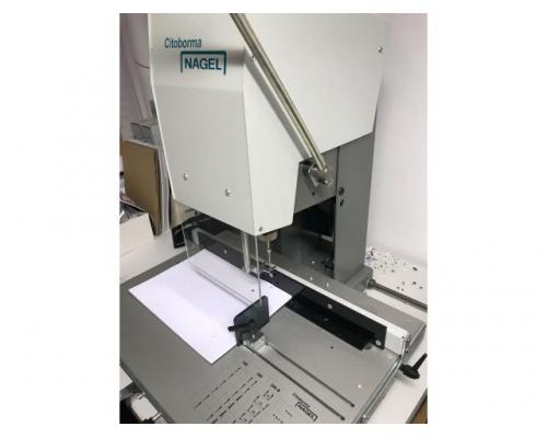 Nagel Citoborma 190 Spindel-Tischpapierbohrmaschine - Bild 2