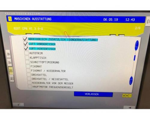 Schnellschneideline Polar 92 XT mit Rüttler RA-2;optional Lift LW 450 und Zählwaage - Bild 5