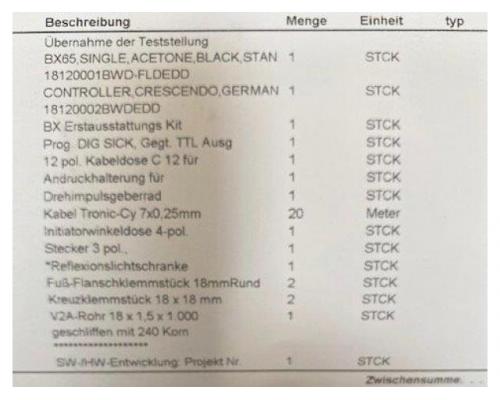 Lösemittelbasierende Inkjet Adressierung Videojet BX 6500 - Bild 7