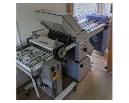 Balken Rillmaschine Bacciottini DG LINE 8000 mit inline Falzwerk MB Bäuerle Prestige FoldNet 52-4 AR - Bild 3