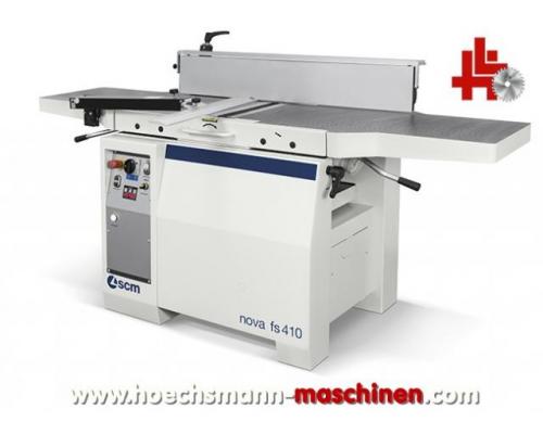 SCM FS410 NOVA kombinierte Abricht-/Dickenhobelmaschine - Bild 1