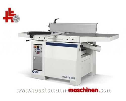 SCM FS520 NOVA kombinierte Abricht-/Dickenhobelmaschine - Bild 1