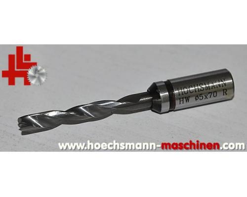 DÜBELLOCHBOHRER Vollhartmetall, 5 mm - Bild 2