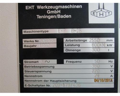 EHT EHPS 8-25 Abkantpresse - hydraulisch - Bild 3