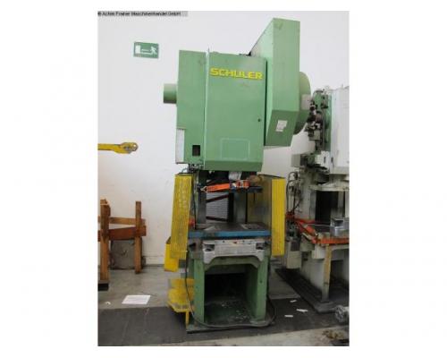 SCHULER C63/315 Exzenterpresse - Einständer - Bild 1