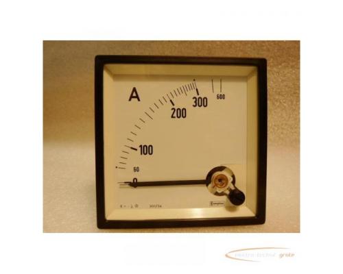 Crompton Amperemeter 0-600A 90x90mm - Bild 1