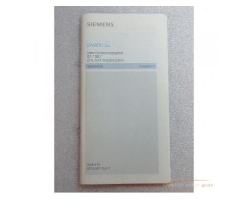 Siemens 6ES5997-7LA11 Tab.-Heft - Bild 1