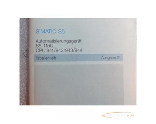 Siemens 6ES5997-7LA11 Tab.-Heft - Bild 2