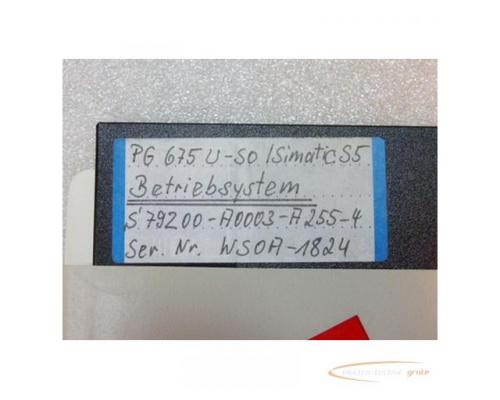 Siemens S79200-A0003-A255-4 Software PG675 U-SO - Bild 2