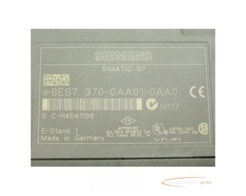 Siemens 6ES7370-0AA01-0AA0 Dummybaugruppe - Bild 2