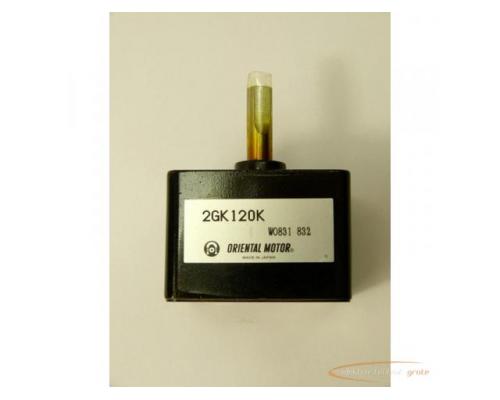 Oriental Motor 2GK120K Getriebe - Bild 1