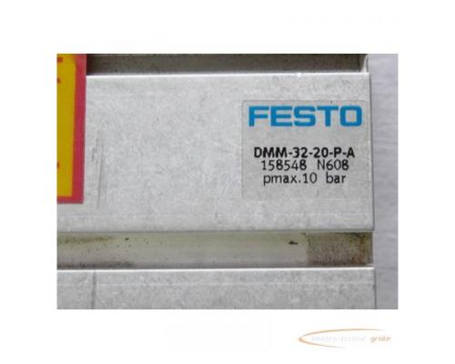 Festo Kompaktzylinder DMM-32-20-P-A, 158548 N608 pmax.10 bar - Bild 1