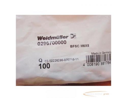 Weidmüller Befestigungsschraube 0296700000 = VPE100 - Bild 1