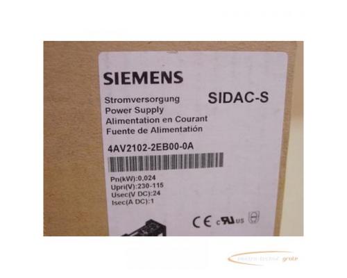 Siemens S7 4AV2102-2EB00-0A Stromversorgung - Bild 2