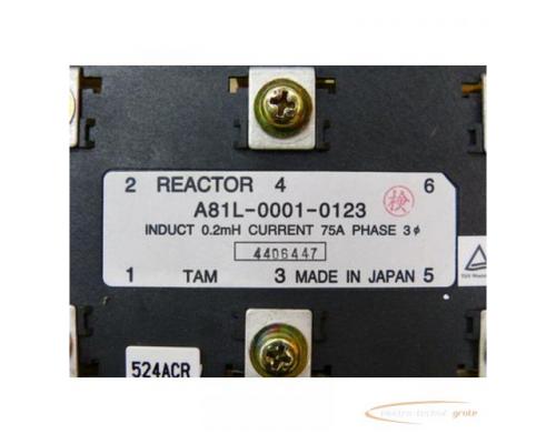 Fanuc A81L-0001-0123 Reactor - Bild 2