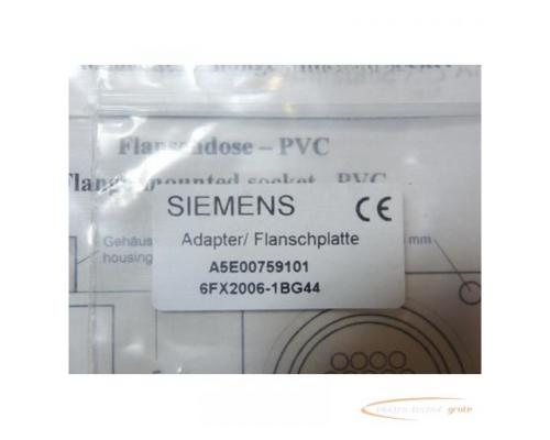 Siemens 6FX2006-1BG44 Adapter / Flanschplatte - Bild 2