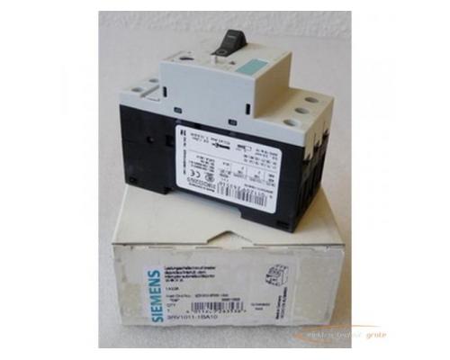 Siemens 3RV1011-1BA10 Leistungsschalter >ungebraucht - Bild 1