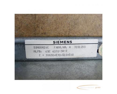 Siemens 6SC6101-3A-Z Servoregler ohne Karten - Bild 3